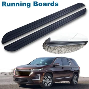 2PCS Running Boards Fits for Chevrolet Traverse 2018-2023 Nerf Bars Side Steps - Picture 1 of 12