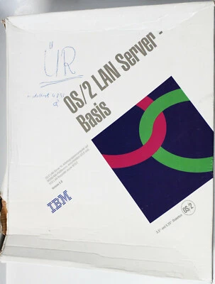 RARITÄT - IBM OS/2 LAN Server Basis Version 3 - Deutsch - 3½″ & 5¼″ - Bild 1 von 4