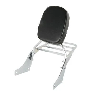 Sissy Bar Backrest Luggage Rack Fit For Honda Shadow SABRE VT1100 ACE VT1100 - Image 1 of 4