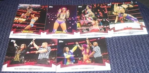 WWE WOMEN'S DIVISION 2018 - CARTE INSERTO GREZZO - LOTTO DI 6 - Foto 1 di 1