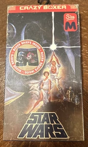 STAR WARS EPISODE IV Boxer Brief Medium 32-34 Mens Underwear Darth Vader NIB - Picture 1 of 7