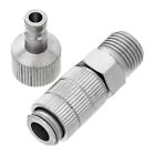 Airbrush Quick Release Coupling Adapter 1/8" Thread Metal Coupler Connector Part