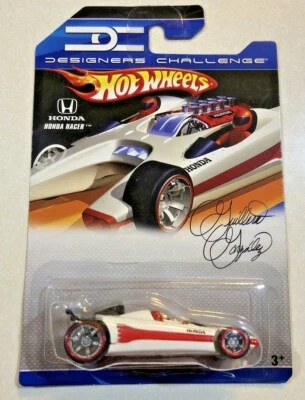 2007 Hot Wheels Designers Challenge Honda Racer M3314 БЕЛЫЙ РЕДКИЙ - Изображение 1 из 2
