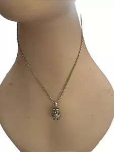 Collar Brighton Owl tono plata con cristales. ¡¡Nunca usado!! Difícil de encontrar. - Imagen 1 de 7