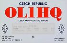 PRAHA Czech Republic 1993 Amateur Radio QSL Card 16622