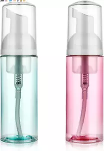 2 Pack Foam Pump Bottle Travel 60 Ml/2 Oz Small Size Mousse Foam Soap Dispenser - Picture 1 of 7