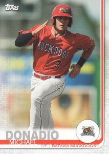 2019 Topps Pro Debut Baseball #103 Michael Donadio