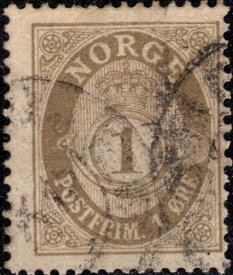 Noruega SC#49 1893 usado en muy buen estado Foto 1 de 2