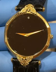 Reloj The FRANKLIN Mint "LAS ALAS DE ORO" 10 QUILATES ÁGUILA caja 33 mm. Usado - Imagen 1 de 12