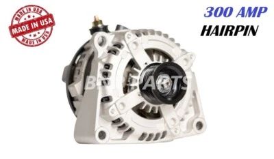 Alternador horquilla 300 AMP 8301N alto rendimiento Chevrolet GMC Hummer Cadillac HD Foto 1 de 2