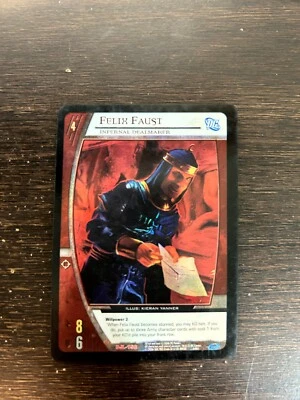 2004 VS System Marvel Origins Unlimited Foil Felix Faust #DJL-158 - Image 1 of 2
