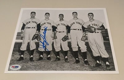 1954 ORIGINAL PHOTO signed auto Johnny John Antonelli 8 X by 10 photo PSA/DNA - Image 1 of 4