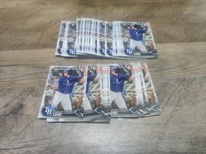 57 Card Lot Josh Lowe Bowman 1st Paper 2016 Bowman Draft Rays Rc Rookie  - Picture 1 of 3