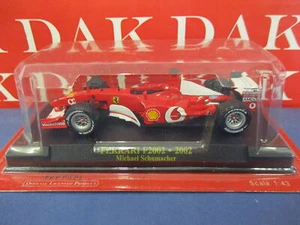 Die cast 1/43 Modellino Auto F1 Ferrari F2002 2002 M. Schumacher**blister - Foto 1 di 1