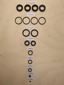 Juego de juntas para Cannondale Headshok,Fatty,Lefty Compatible con Seal Kit HD-166 - Imagen 1 de 3