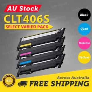 Comp Toner Cartridge for Samsung CLT-K406S CLT-C406S CLT-M406S CLT-Y406S CLP365 - Picture 1 of 1