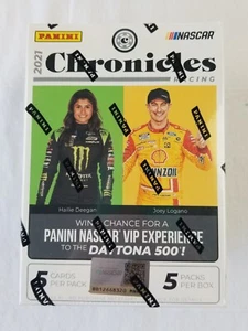 Panini Chronicles Racing Blaster Box, 1 Auto Per Box - 5 Green Parallels NEW - Picture 1 of 3