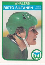 82/83 OPC...RISTO SILTANEN...CARD # 129...WHALERS...FREE COMBINED SHIPPING