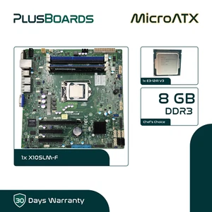 Supermicro X10SLM-F LGA 1150 Micro ATX C224 E3-1241V3 4 núcleos 3,50 GHz y 8 GB de RAM - Imagen 1 de 5