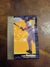 CECIL FIELDER 1995 UPPER DECK COLLECTOR'S CHOICE YOU CRASH THE GAME SILVER #CR6
