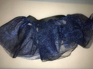 Blue netting Tutu Skirt Hen Night/Party 6/16 - Picture 1 of 2
