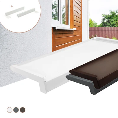 Fensterbank Aluminium Alu Fensterbrett Fenster Aussen bis 200 cm - Bild 1 von 4