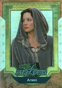 CZX Middle Earth, Arwen STR PWR Red Parallel Card S11