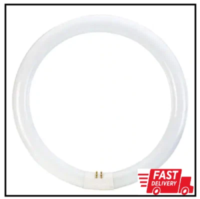 32-watt 12 In. Linear T9 Circline Fluorescent Tube Light Bulb Bright White (30 - Image 1 of 2