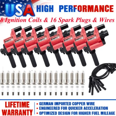 For 2003-05 Dodge Ram 1500/2500/3500 5.7L V8 Ignition Coil Pack HIGH PERFORMANCE - Image 1 of 4