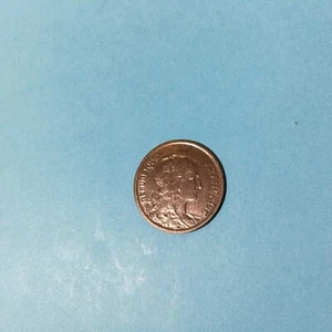 FRANCE 2 CENTIMES 1914 KM # 841 XF. - Picture 1 of 2