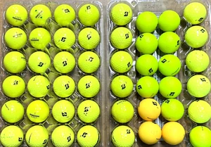 48 or 4 DOZEN YELLOW BRIDGESTONE GOLF BALLS 5A AAAAA 4A ASSORTED FREE SHIPPING! - Picture 1 of 2