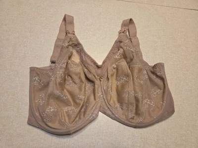 Goddess Bra 34L Unlined Full Coverage Beige Underwire - Image 1 of 4