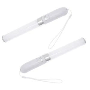 2 Stück LED Leuchtstab bunte Leuchtstäbe Party Requisiten Musik Fans - Bild 1 von 12