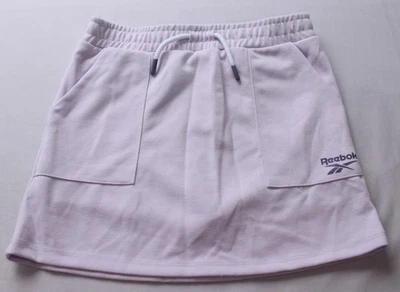 Falda corta Reebok para niña con logotipo y cordón BL1 lavanda ligera talla 10 (grande) Foto 1 de 4