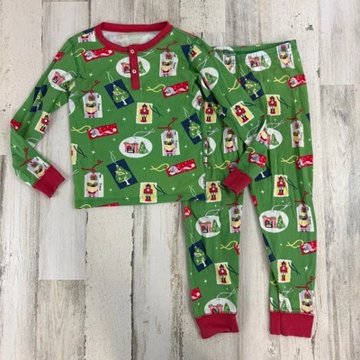 The Beaufort Bonnet Company Night Night Pajamas Need a Little Christmas Sz 7 - Image 1 of 4