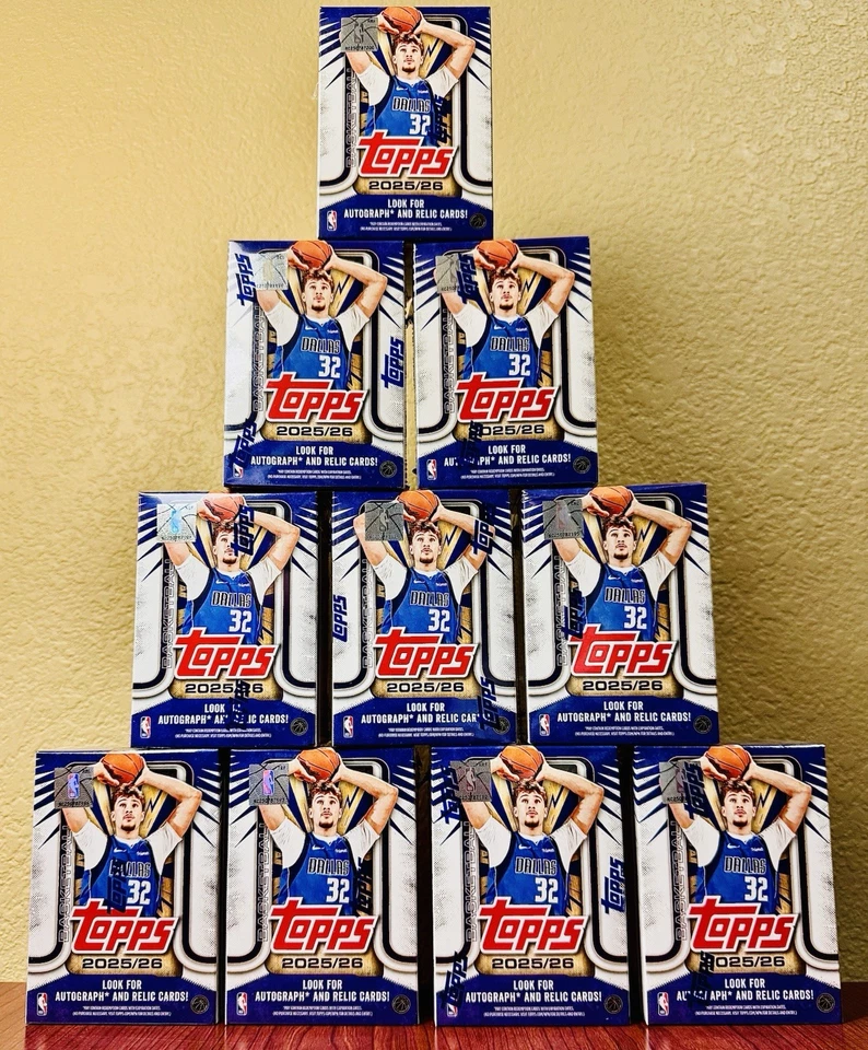 FANATICS 2025-26 Topps Basketball Value Blaster Box Factory (3)