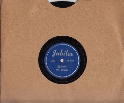 Orioles – So Much / Forgive & Forget 10" 78 - Image 1 of 4