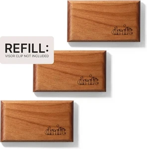 Ambientador Coche Drift Madera Coche Eliminador de Olores Aroma Ámbar 3 PACK RECARGAS - Imagen 1 de 2