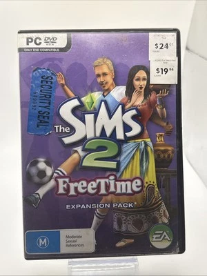 The Sims 2:Freetime Expansion Pack Game PC CD-ROM EA Games - Image 1 of 3