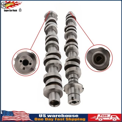 Right &  Left  Camshafts For 2005-2010 Ford F-150 Lincoln Mercury SOHC 5.4L 4.6L Foto 1 de 4