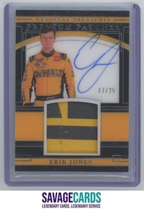 2020 Panini National Treasures Racing Auto Premium Patches Erik Jones /25 - Picture 1 of 3