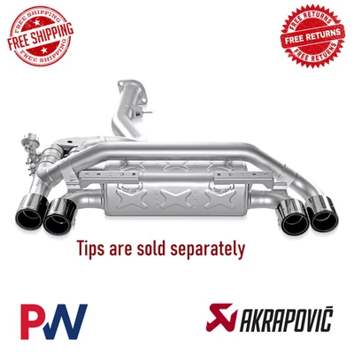 Akrapovic Slip-On Race Line escape titânio para 11-12 BMW 1 Series M Coupe E82 - Imagem 1 de 4