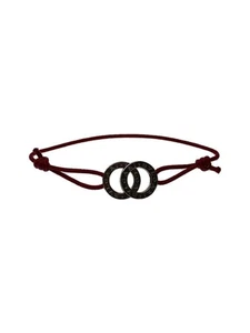 BVLGARI bracelet SV925 RED mens Used - Picture 1 of 4