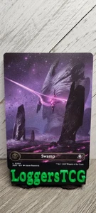 MTG Swamp BORDERLESS / EOE 0264 L NM - Picture 1 of 1
