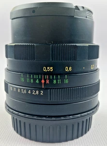 Lente retrato Bokeh Helios 44m 58mm f2 KMZ DSLR M42 montaje vintage fijo CLA USSR - Imagen 1 de 11