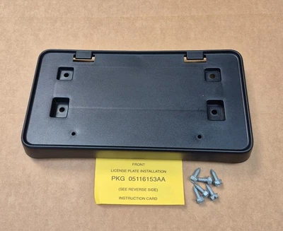 2006-2010 Chrysler PT Cruiser NEW MoPar Front Bumper LICENSE PLATE BRACKET KIT - Image 1 of 2