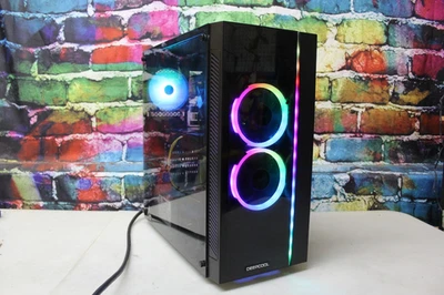 Custom Gaming Desktop PC Intel Core i7 3.40 Ghz Quad 32 GB SSD Nvidia RTX 5060 - Image 1 of 4