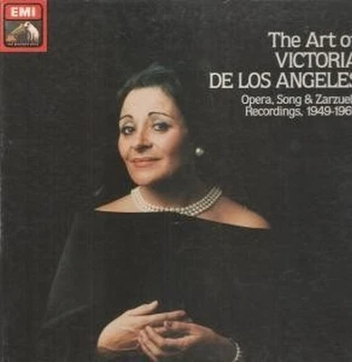 SLS5233 Victoria De Los Angeles Art De LP Vinyle UK His Masters Voice 1981 Avec - Photo 1/4