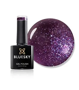 bluesky gel polish  PURPLE LAVENDER -YYF07 Glitter Shimmer LED/UV - Picture 1 of 2
