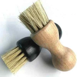 2 MINIS BROSSES BOIS CRIN DE CHEVAL - Picture 1 of 3